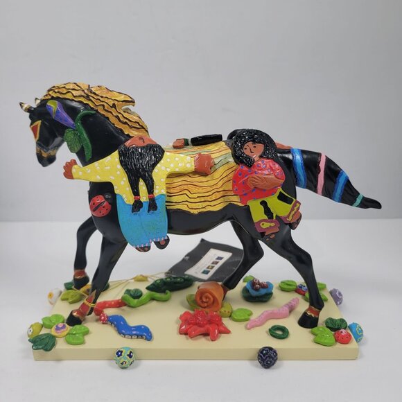 The Trail Of Painted Ponies "Children Of The Garden" Figurine - Picture 4 of 8